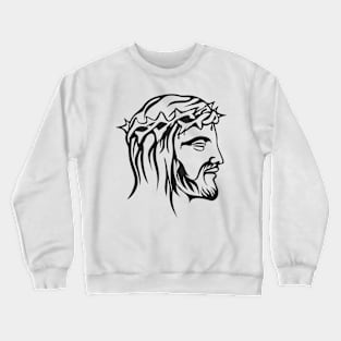 Picture of Jesus Crown Of Thorns Crewneck Sweatshirt